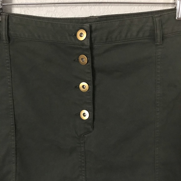 Banana Republic Button Front A-Line Skirt - Picture 5 of 7